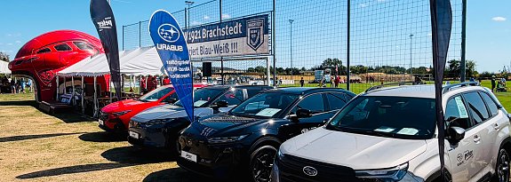 Autohaus Peter unterst&uuml;tzt Vereinsjubil&auml;um der SG BW Brachstedt