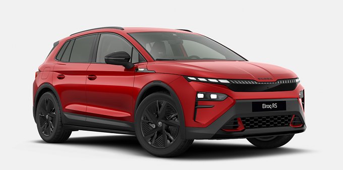 Elroq in rot - schräge Vorderansicht