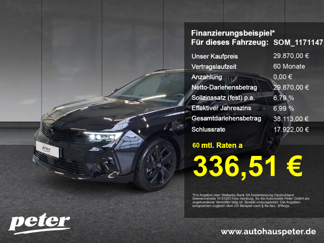 Opel Astra ST GS 1.2 +Schiebedach+ACC+NAVI+LED+ Opel Astra ST GS 1.2 +Schiebedach+ACC+NAVI+LED+
