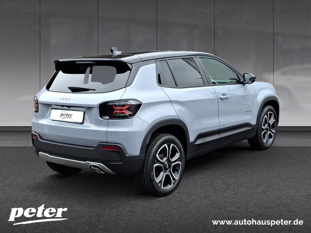 Jeep Avenger e-Hybrid MY25 Summit Leder/Glasdach Jeep Avenger e-Hybrid MY25 Summit Leder/Glasdach