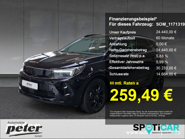 Opel Grandland 1.2 Turbo GS Line Automatik Leder Sitzheizung Opel Grandland 1.2 Turbo GS Line Automatik Leder Sitzheizung