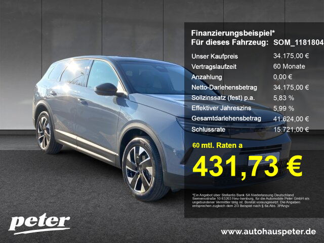 Opel Grandland GS 1.2 Mildhybrid +RFK+ACC+LHZ+SHZ+LED Opel Grandland GS 1.2 Mildhybrid +RFK+ACC+LHZ+SHZ+LED